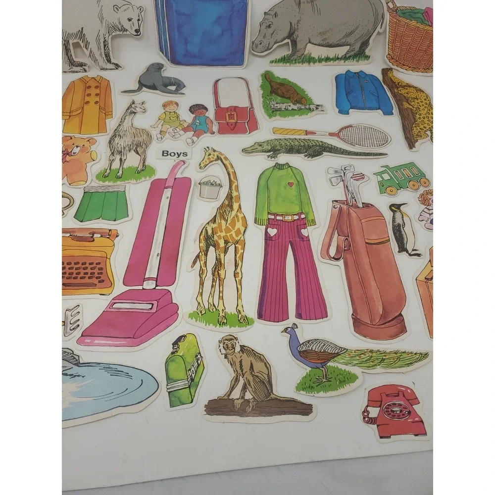 Instructo Products flannel Back Storytelling People & Animals Phila PA 31 90
